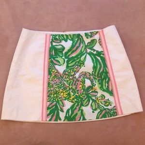 Lily Pulitzer Mini Skirt size 8